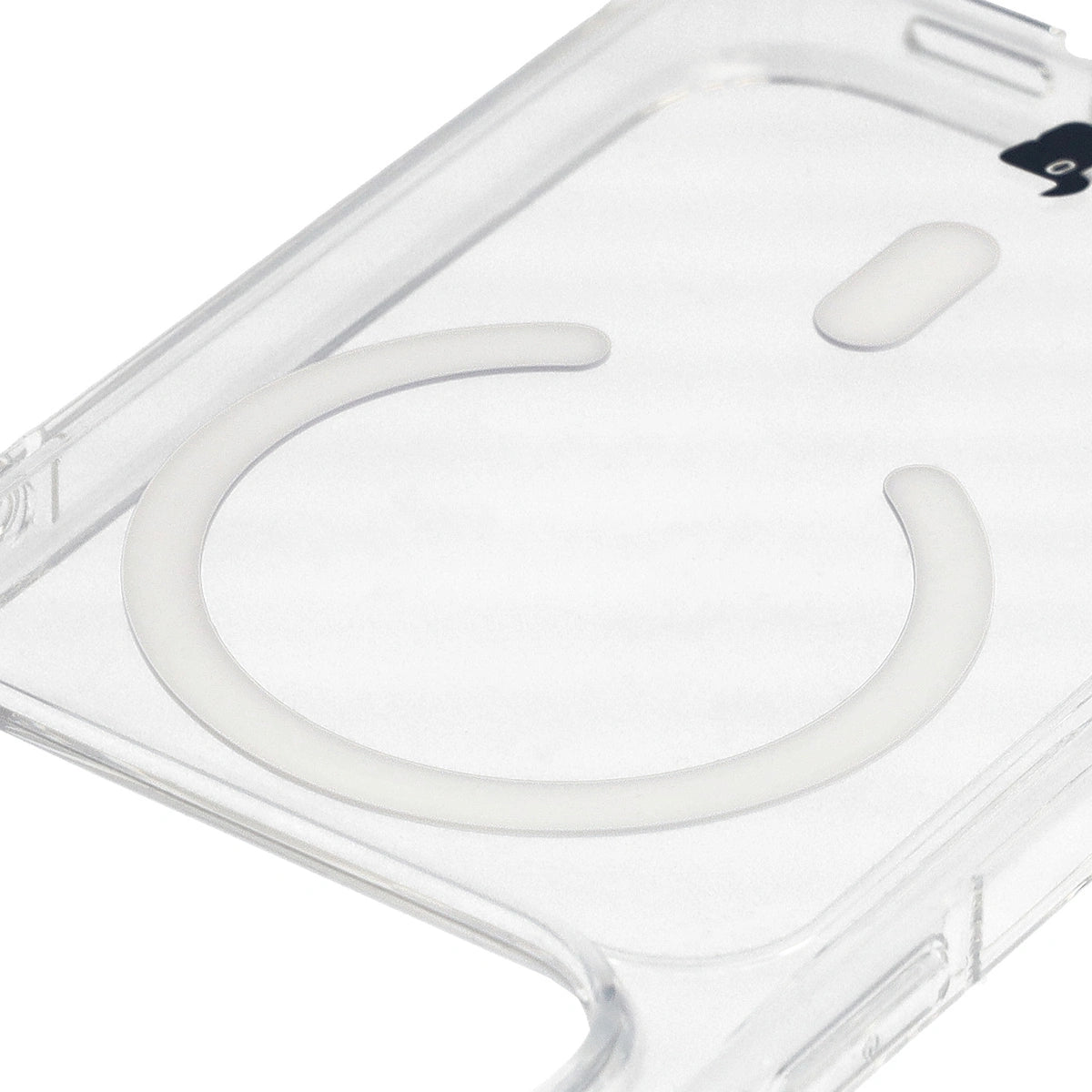 Handyhülle mit Magnetring für iPhone 18 Pro / 17 Pro, Bizon Case CrystalO, Transparent (3/7)