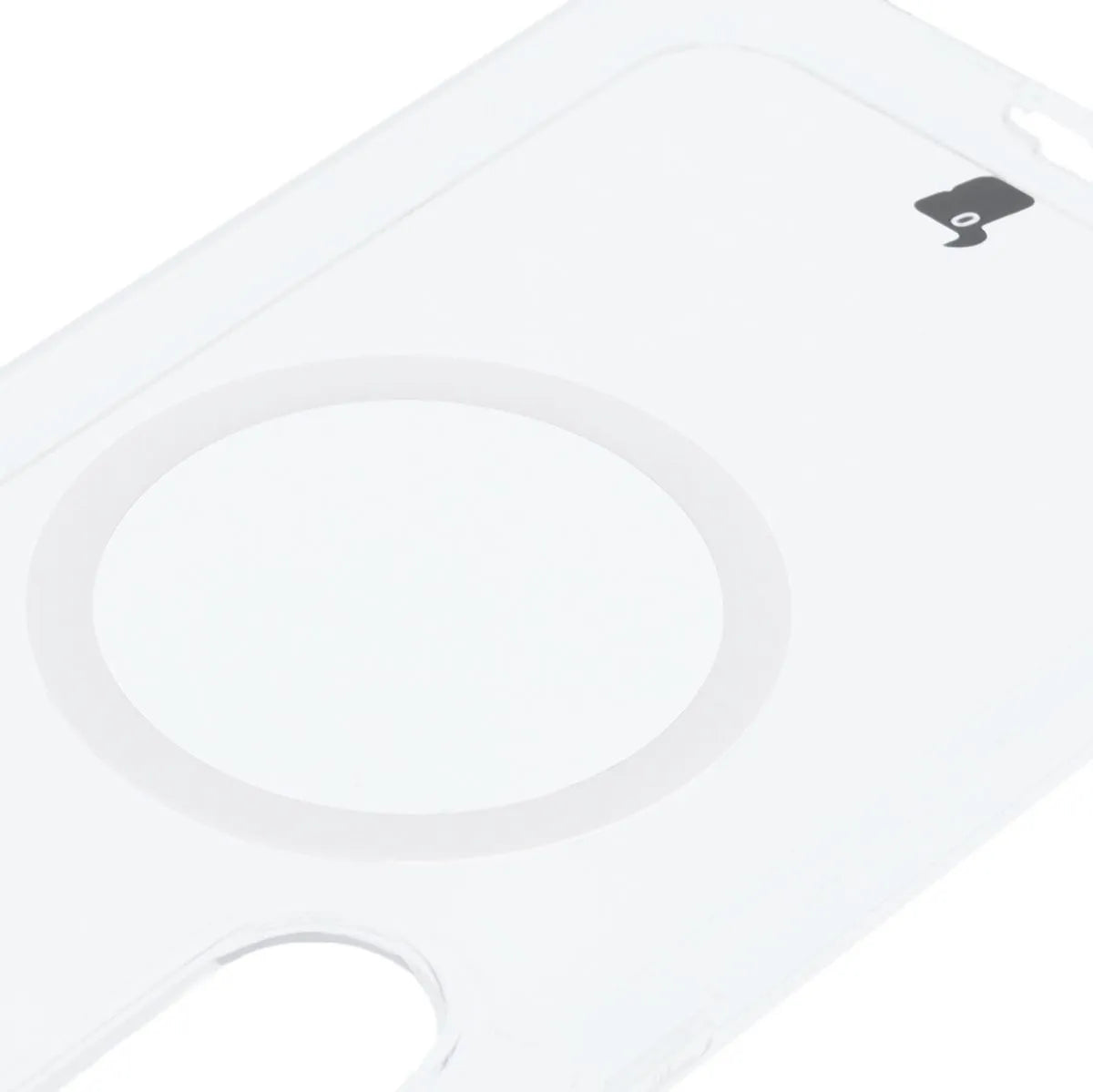 Handyhülle mit Magnetring für Galaxy S24 FE, Bizon Case CrystalO, Transparent