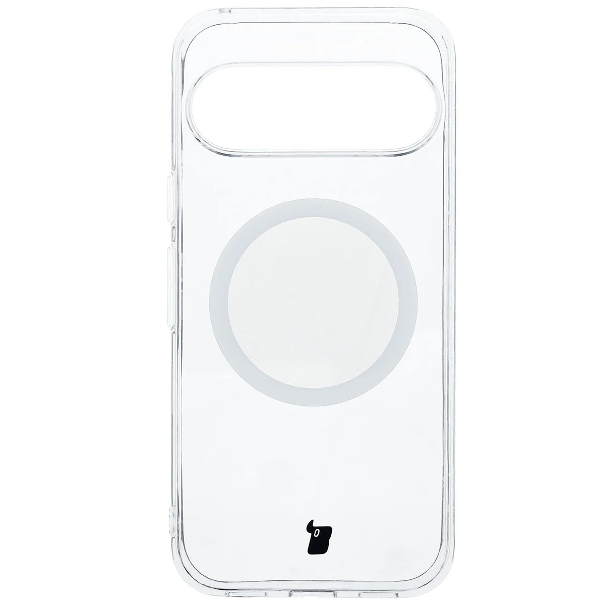 Handyhülle mit Magnetring für Google Pixel 10 / 10 Pro, Bizon Case CrystalO, Transparent