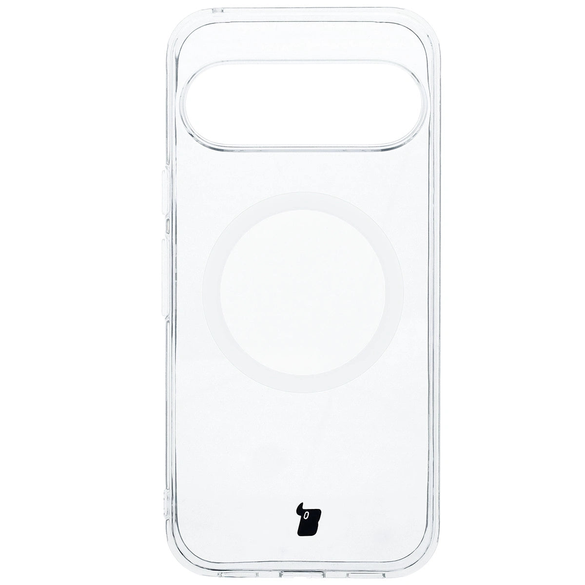 Handyhülle mit Magnetring für Google Pixel 10 / 10 Pro, Bizon Case CrystalO, Transparent