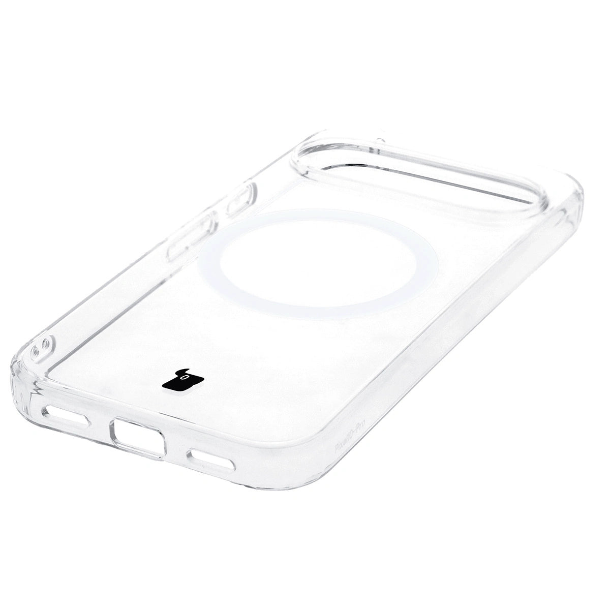 Handyhülle mit Magnetring für Google Pixel 10 / 10 Pro, Bizon Case CrystalO, Transparent