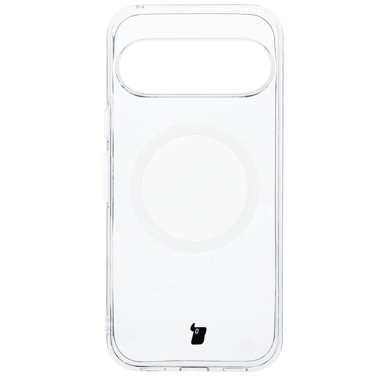 Handyhülle mit Magnetring für Google Pixel 10 Pro XL, Bizon Case CrystalO, Transparent