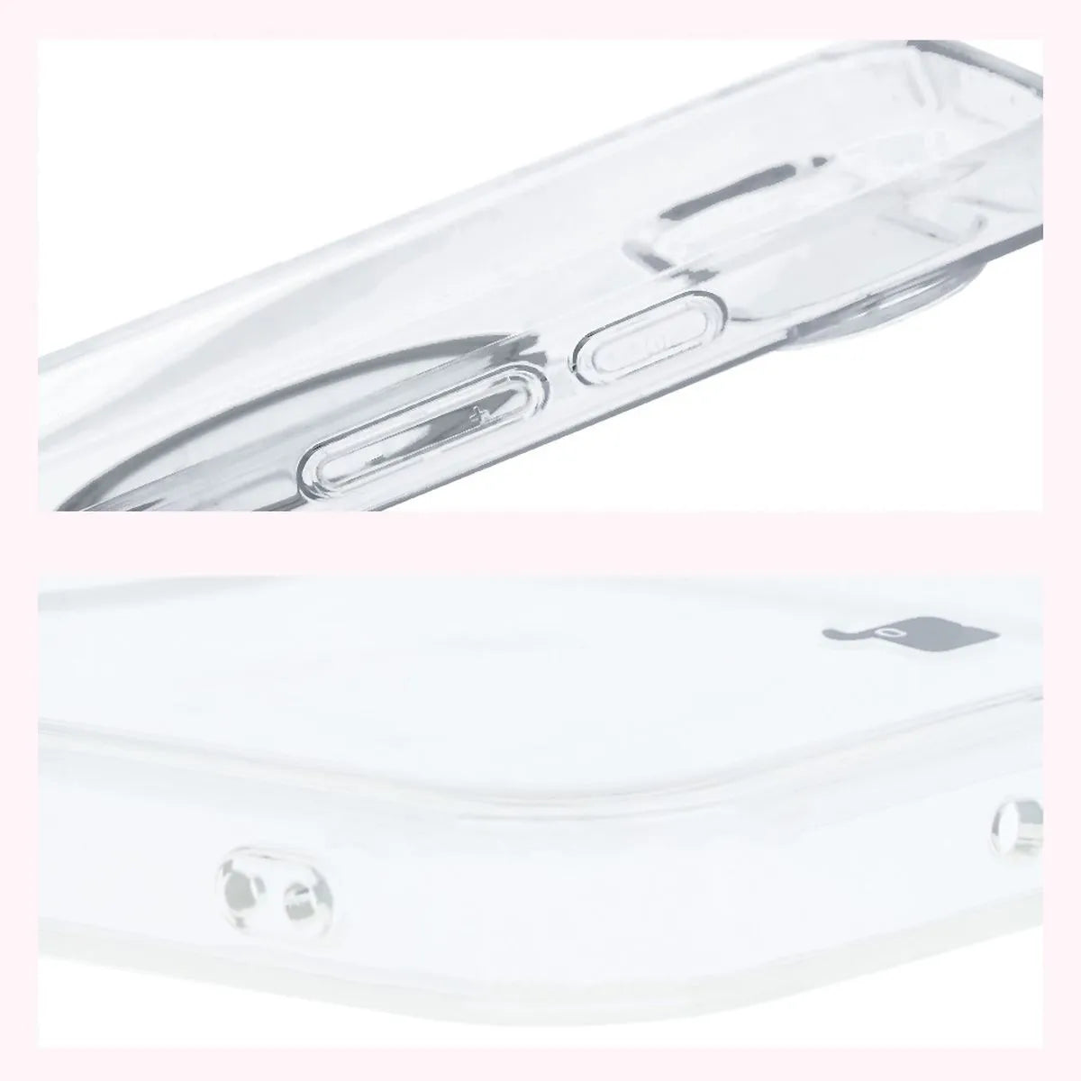 Handyhülle mit Magnetring für Google Pixel 9 / 9 Pro, Bizon Case CrystalO, Transparent