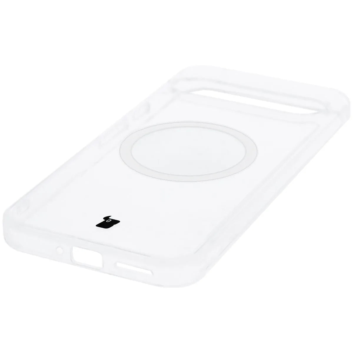 Handyhülle mit Magnetring für Google Pixel 9 / 9 Pro, Bizon Case CrystalO, Transparent
