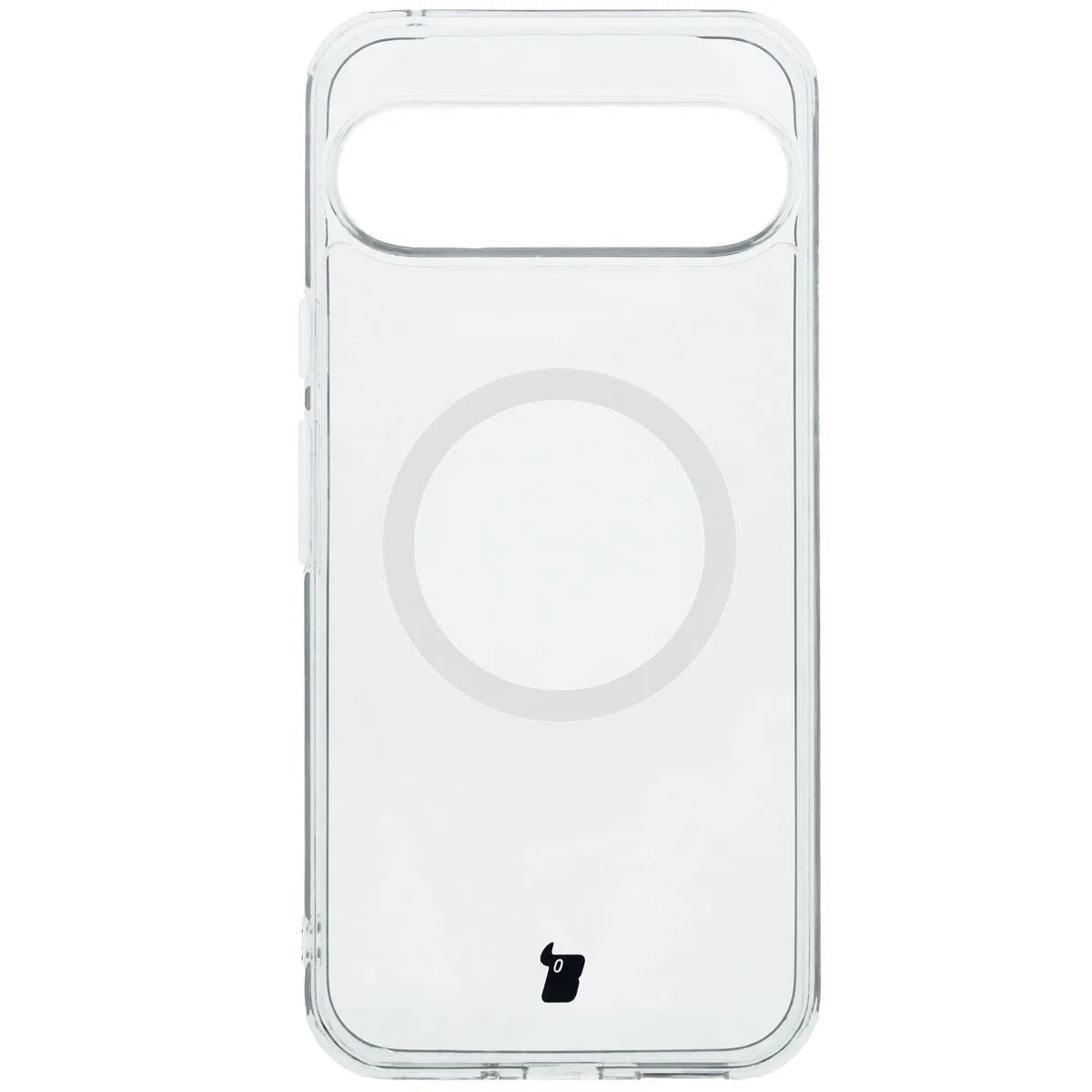Handyhülle mit Magnetring für Google Pixel 9 Pro XL, Bizon Case CrystalO, Transparent