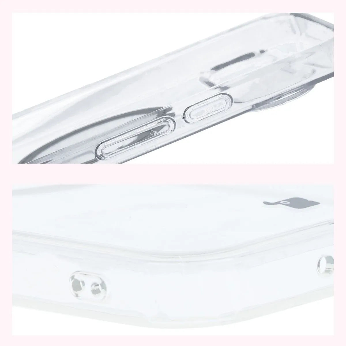 Handyhülle mit Magnetring für Google Pixel 9 Pro XL, Bizon Case CrystalO, Transparent