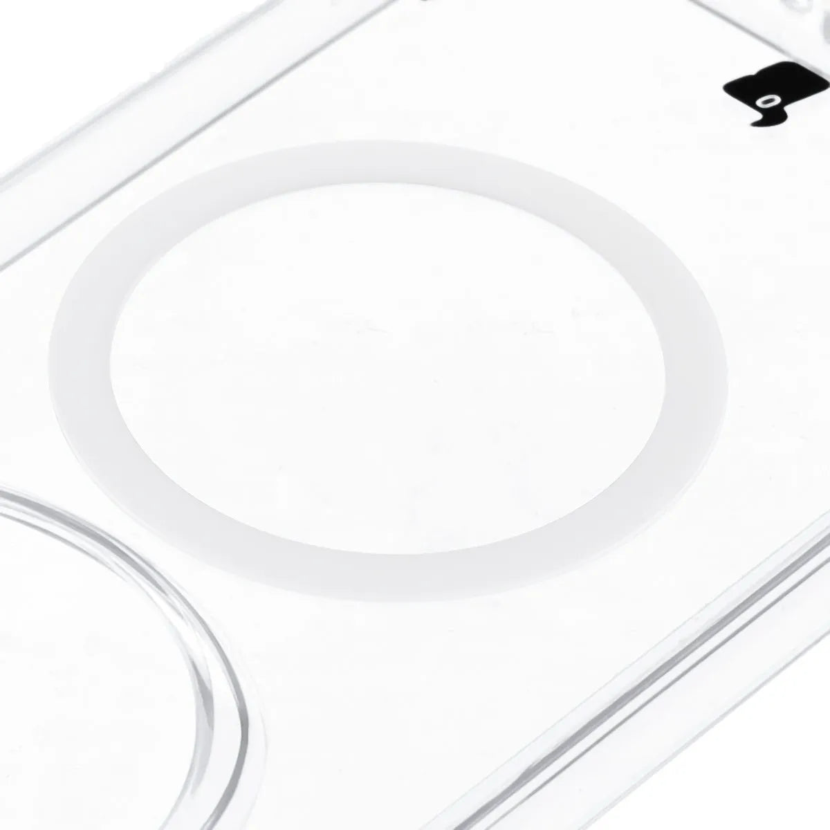 Handyhülle mit Magnetring für Honor Magic7 Pro, Bizon Case CrystalO, Transparent