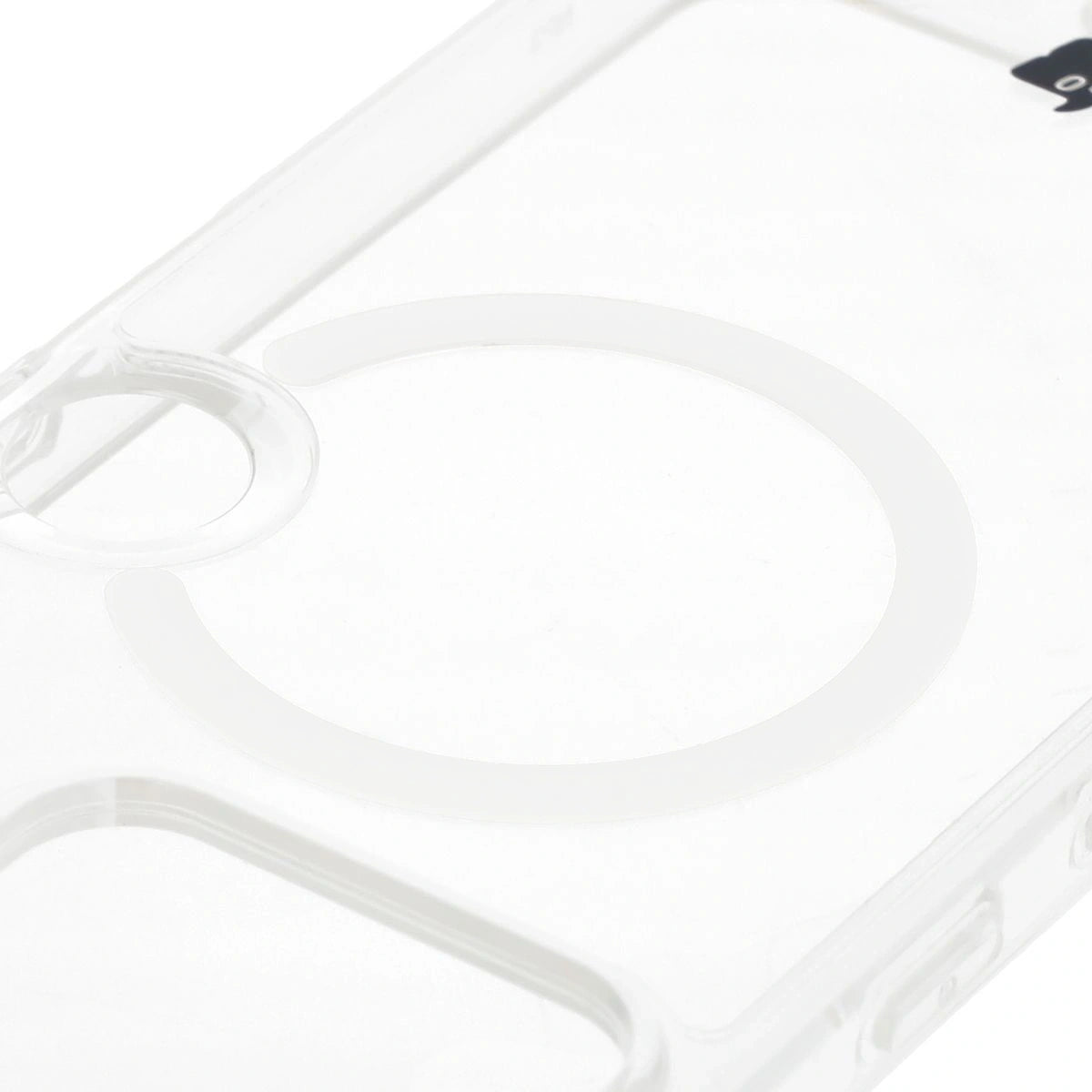 Handyhülle mit Magnetring für Nothing Phone (3), Bizon Case CrystalO, Transparent