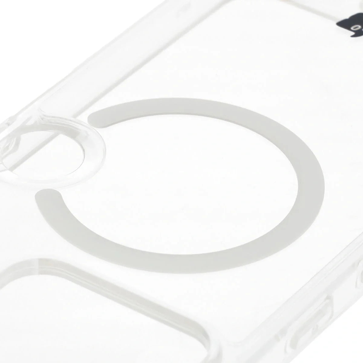 Handyhülle mit Magnetring für Nothing Phone (3), Bizon Case CrystalO, Transparent