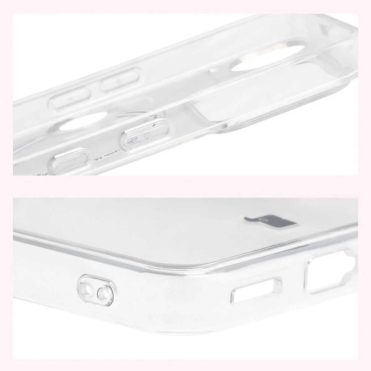 Handyhülle mit Magnetring für Nothing Phone (3), Bizon Case CrystalO, Transparent