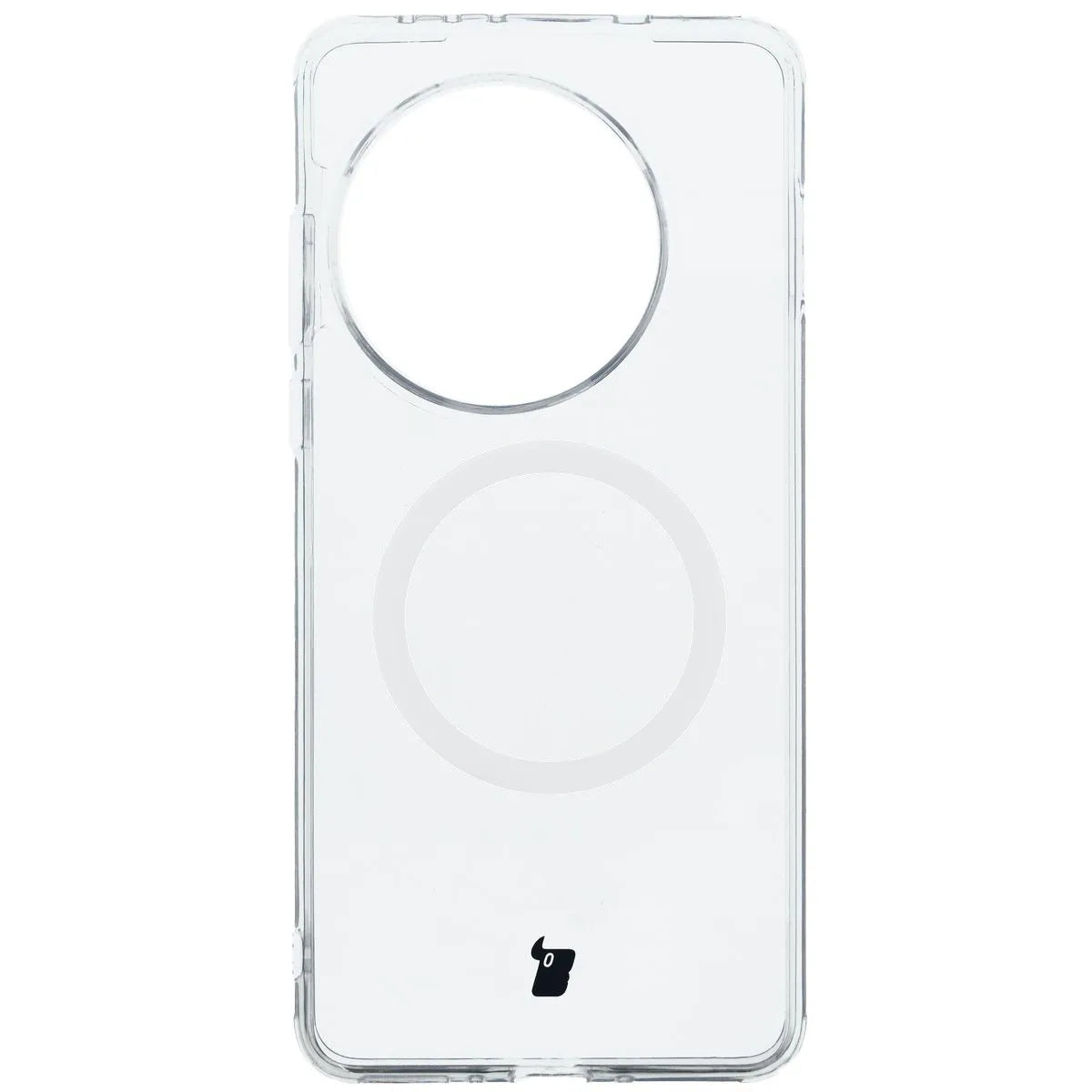 Handyhülle mit Magnetring für OnePlus 13, Bizon Case CrystalO, Transparent
