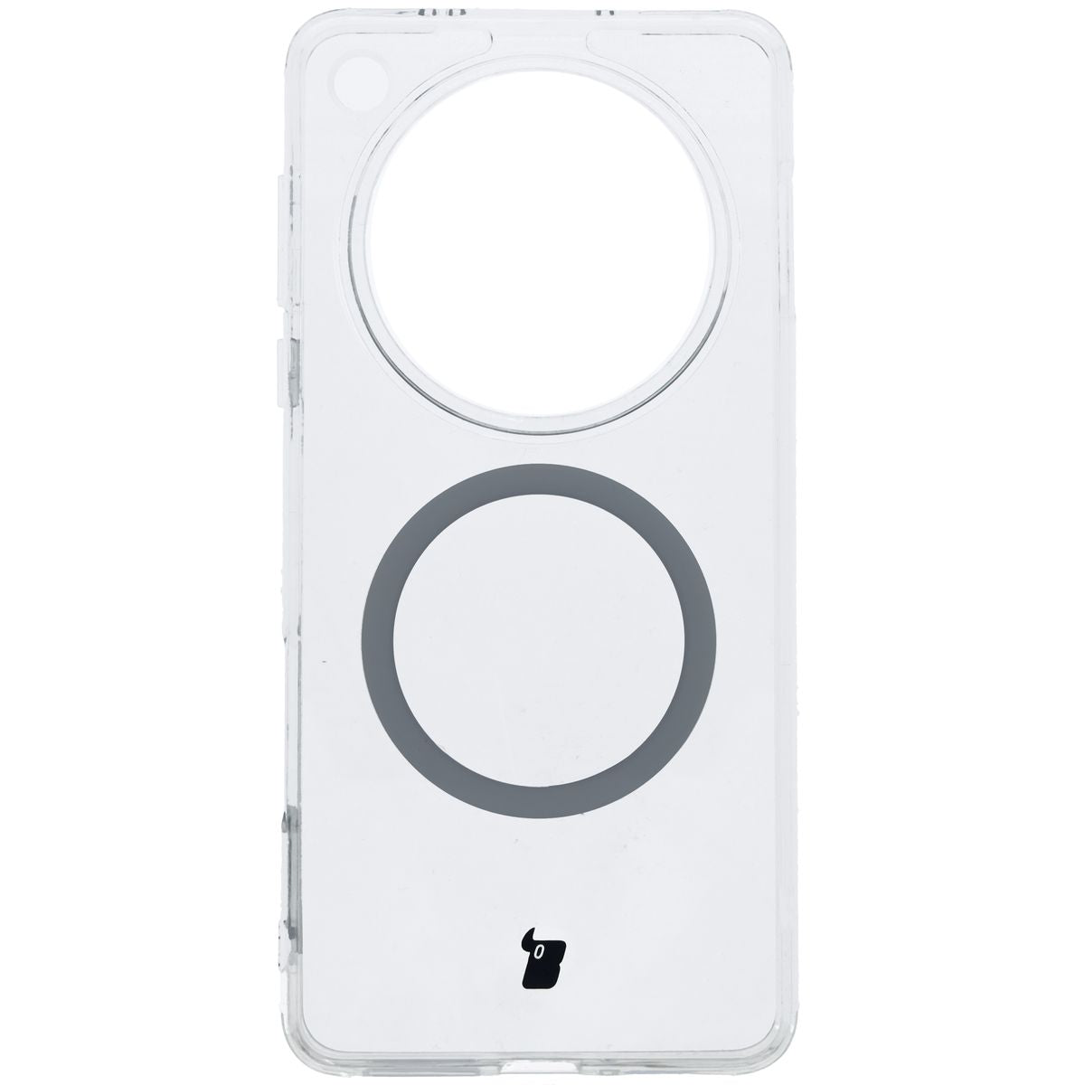 Handyhülle mit Magnetring für Oppo Find X8 Pro, Bizon Case CrystalO, Transparent