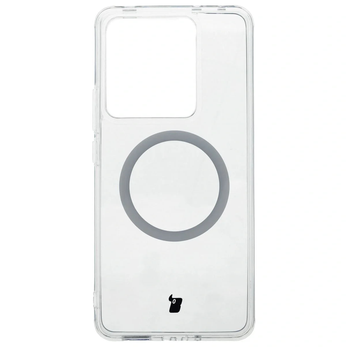 Handyhülle mit Magnetring für Realme GT 7 / 7T, Bizon Case CrystalO, Transparent