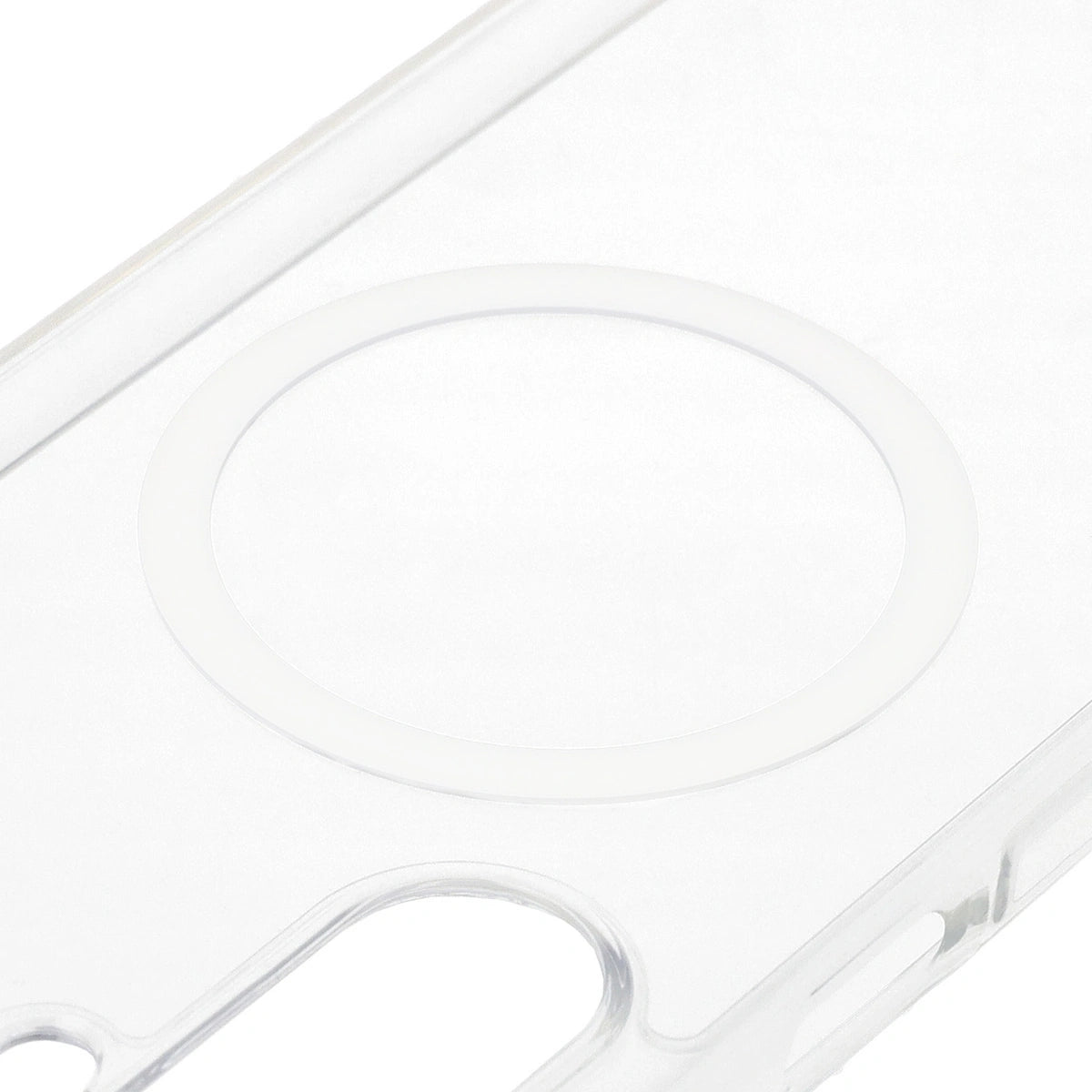 Handyhülle mit Magnetring für Galaxy A17 5G, Bizon Case CrystalO, Transparent