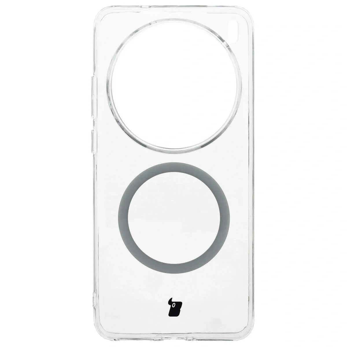 Handyhülle mit Magnetring für Vivo X200 Pro, Bizon Case CrystalO, Transparent