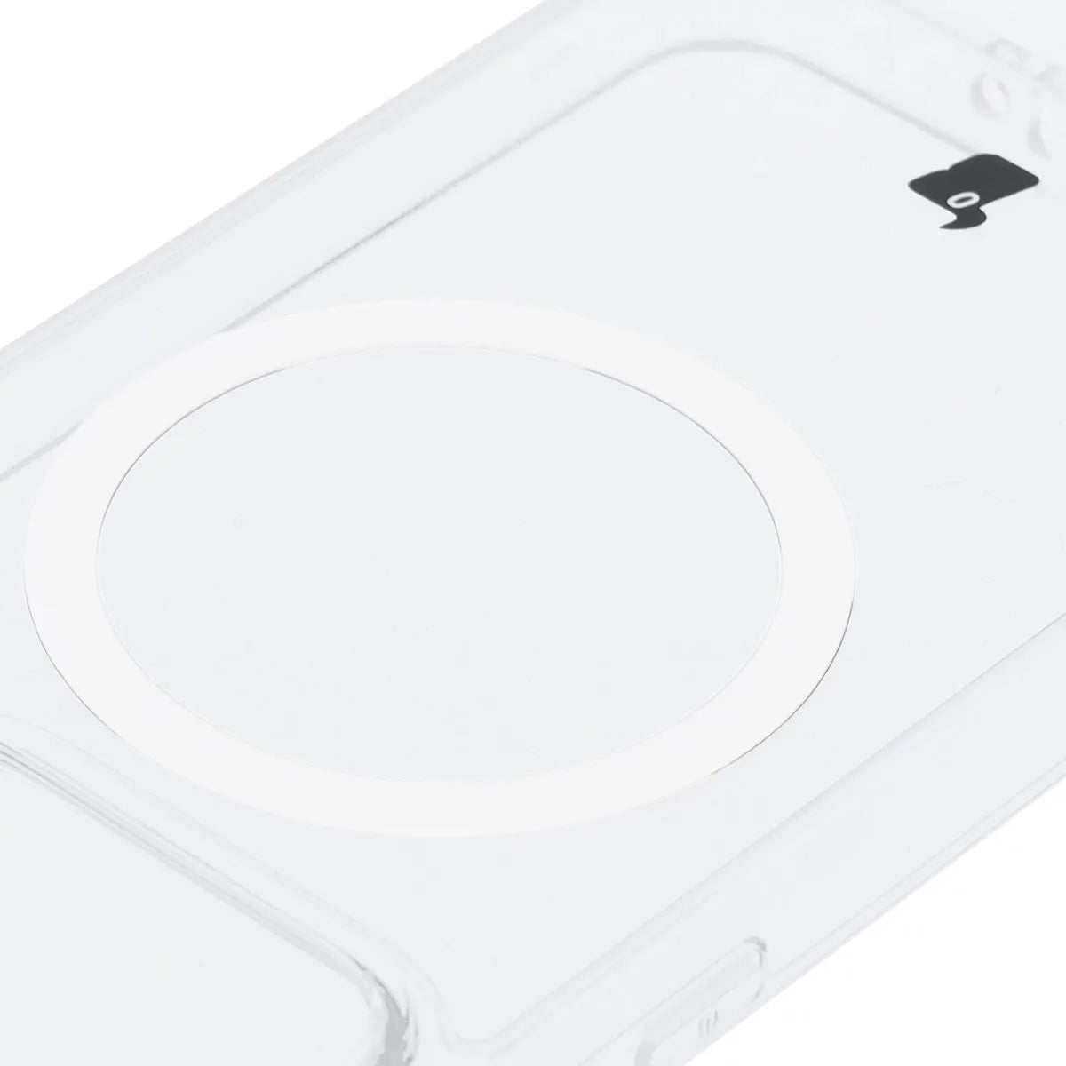 Handyhülle mit Magnetring für Xiaomi 15, Bizon Case CrystalO, Transparent