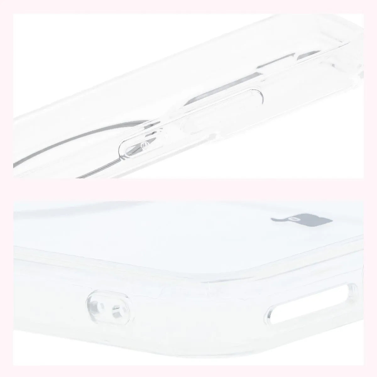 Handyhülle mit Magnetring für Xiaomi 15, Bizon Case CrystalO, Transparent