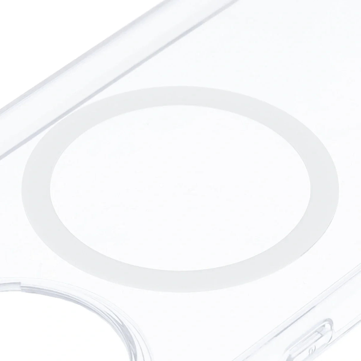 Handyhülle mit Magnetring für Xiaomi POCO F7 Pro, Bizon Case CrystalO, Transparent