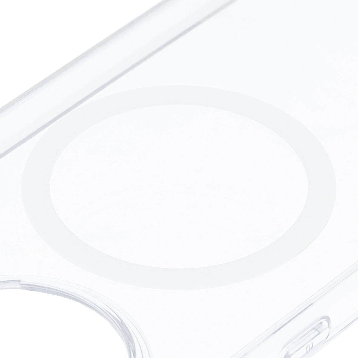 Handyhülle mit Magnetring für Xiaomi POCO F7 Pro, Bizon Case CrystalO, Transparent