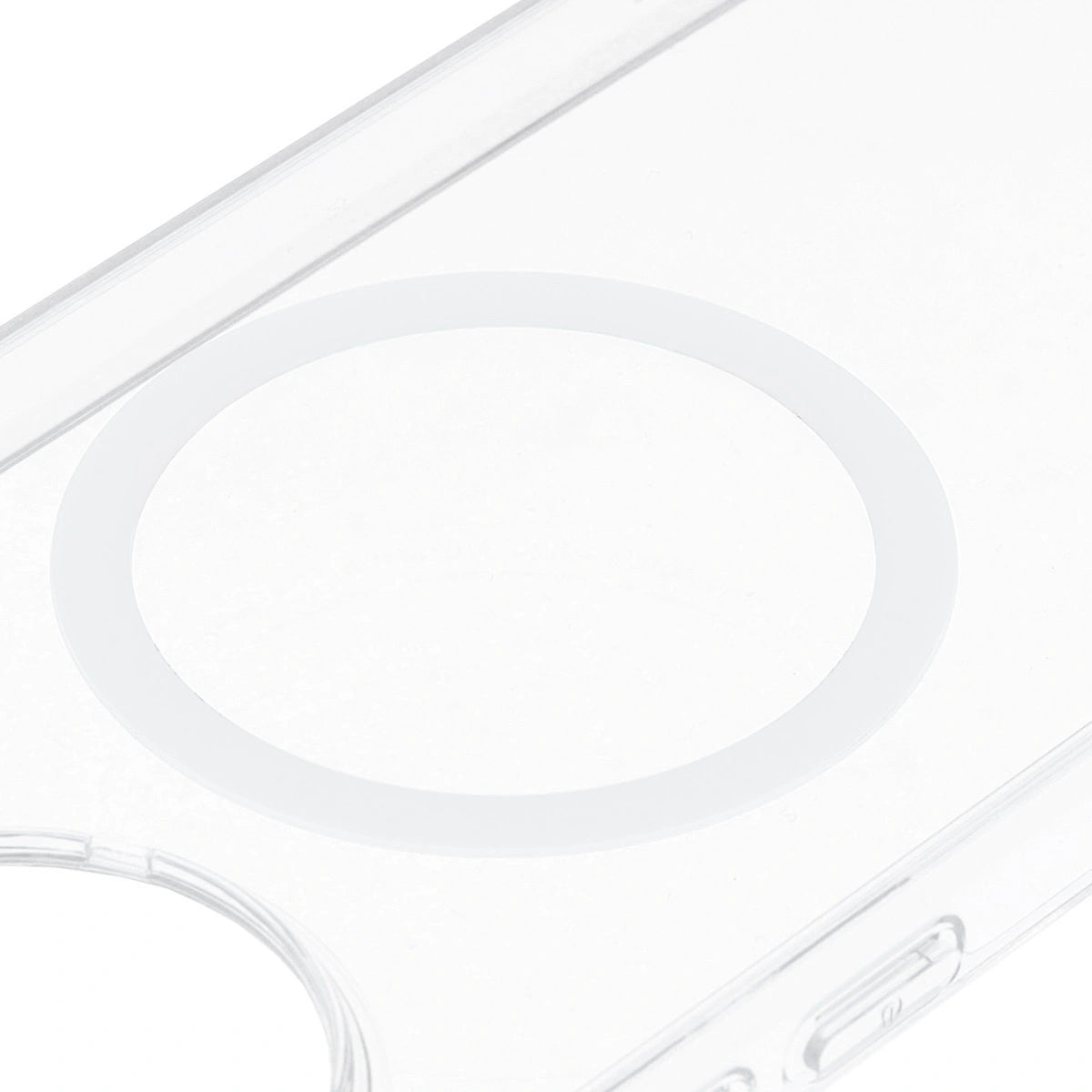 Handyhülle mit Magnetring für Xiaomi POCO F7 Ultra, Bizon Case CrystalO, Transparent