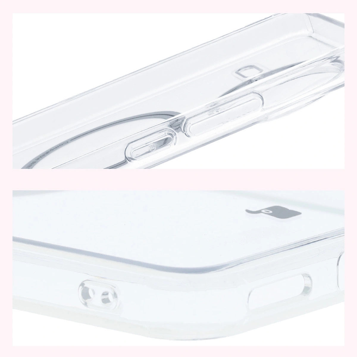 Handyhülle mit Magnetring für Xiaomi POCO F7 Ultra, Bizon Case CrystalO, Transparent