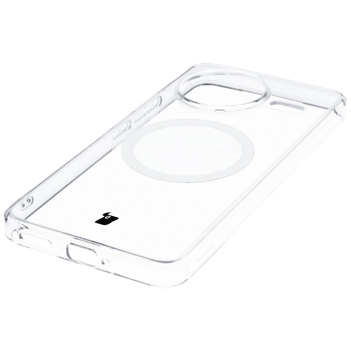 Handyhülle mit Magnetring für Xiaomi POCO F7 Ultra, Bizon Case CrystalO, Transparent