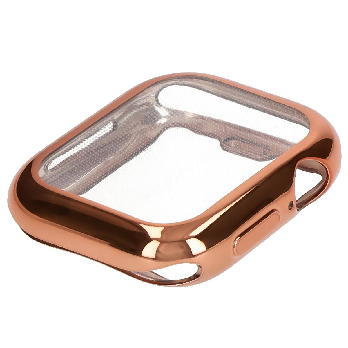 Schutzhülle für Apple Watch 11 / 10 (46mm), Bizon Case Watch Felipe, Rosegold