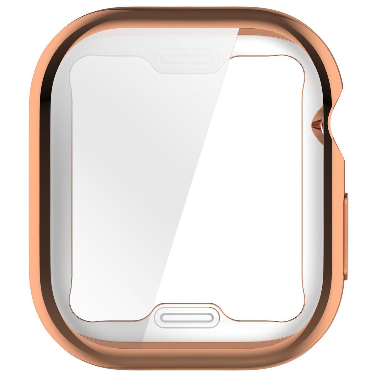 Schutzhülle für Apple Watch 11 / 10 (46mm), Bizon Case Watch Felipe, Rosegold