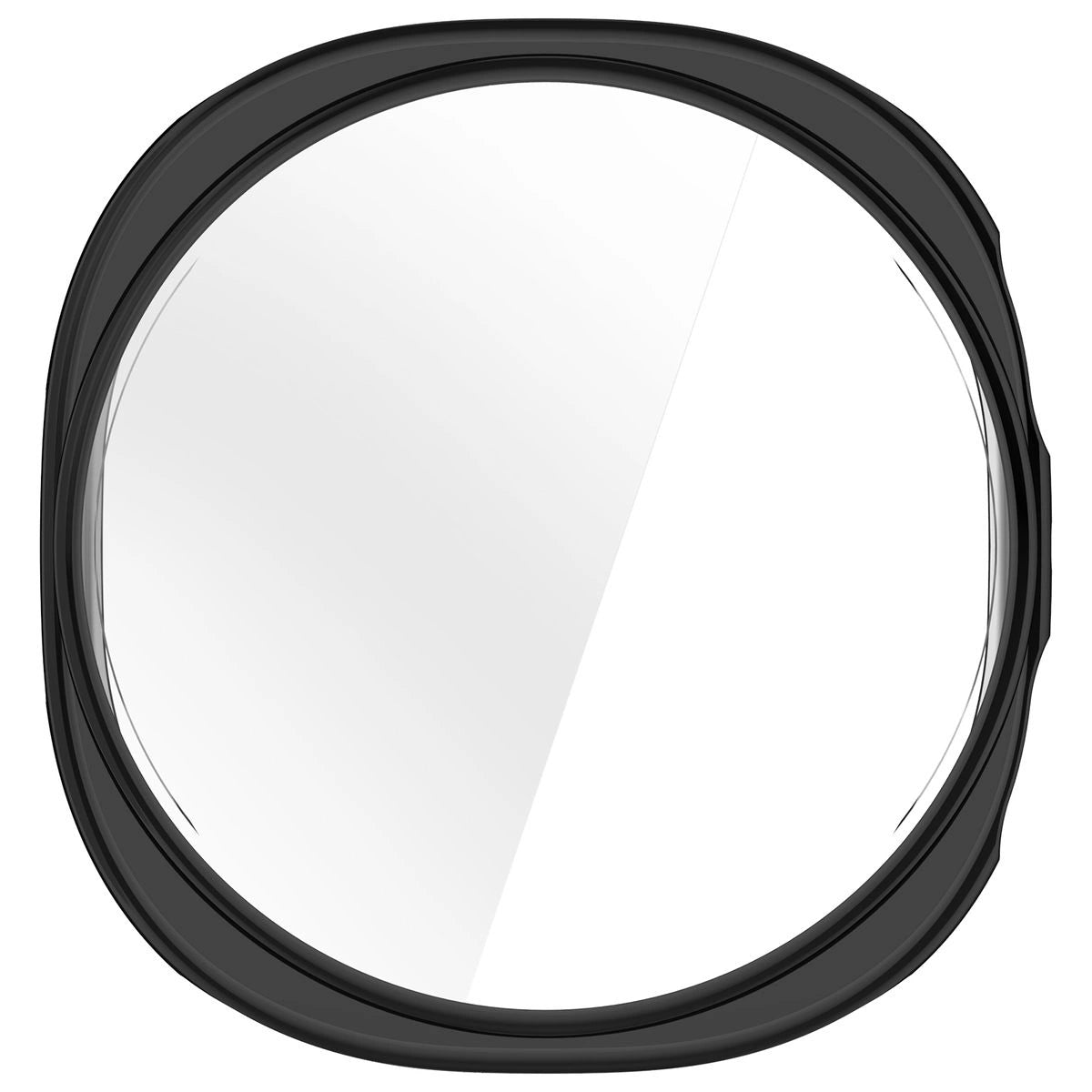 Schutzhülle für Galaxy Watch 8 40 mm, Bizon Case Watch Felipe, Schwarz