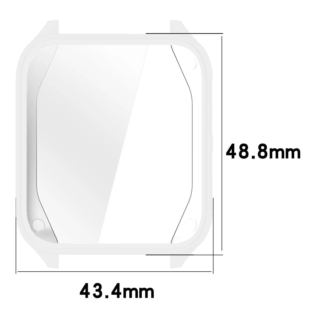 Schutzhülle für Garmin Venu X1, Bizon Case Watch Felipe, Transparent