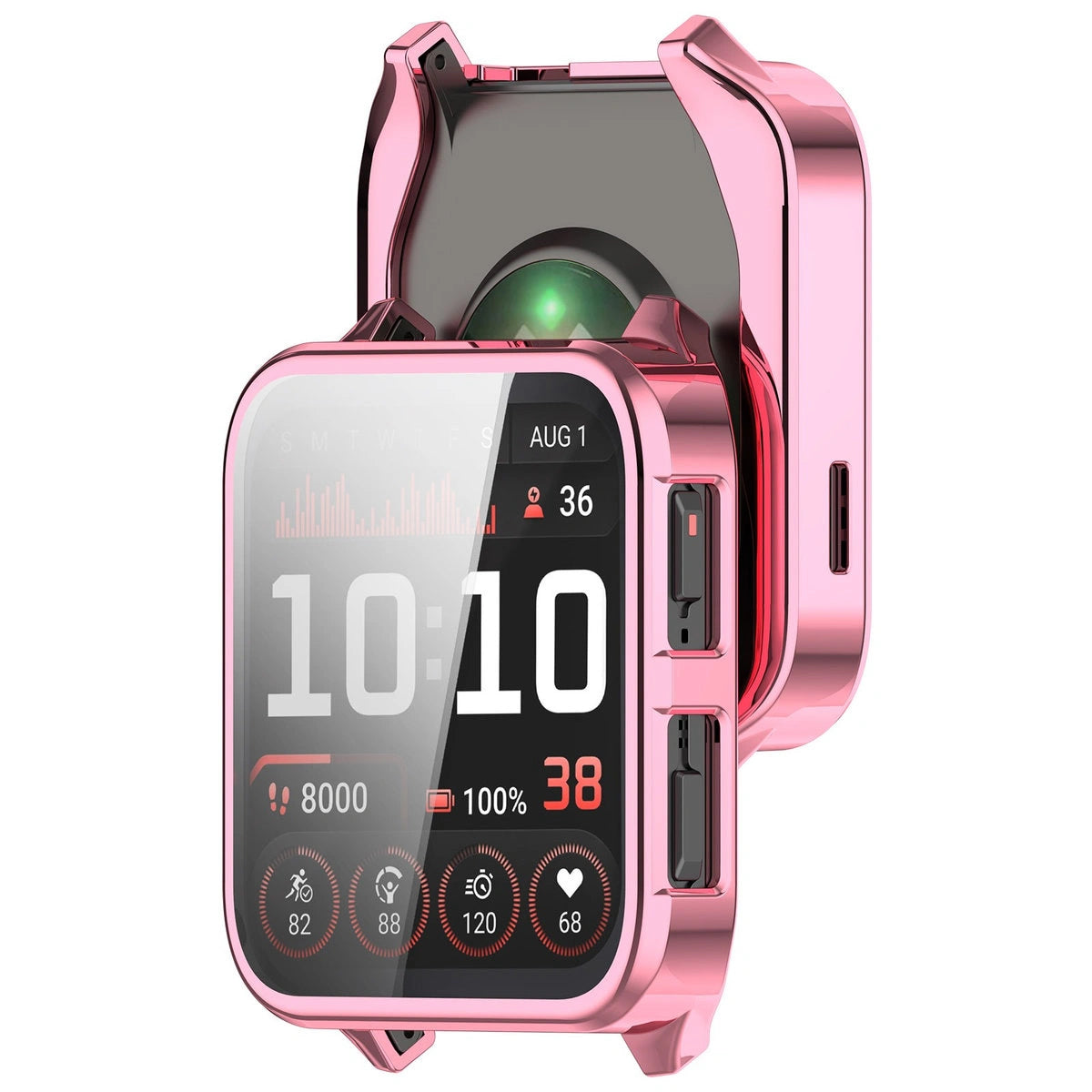 Schutzhülle für Garmin Venu X1, Bizon Case Watch Felipe, Rosa