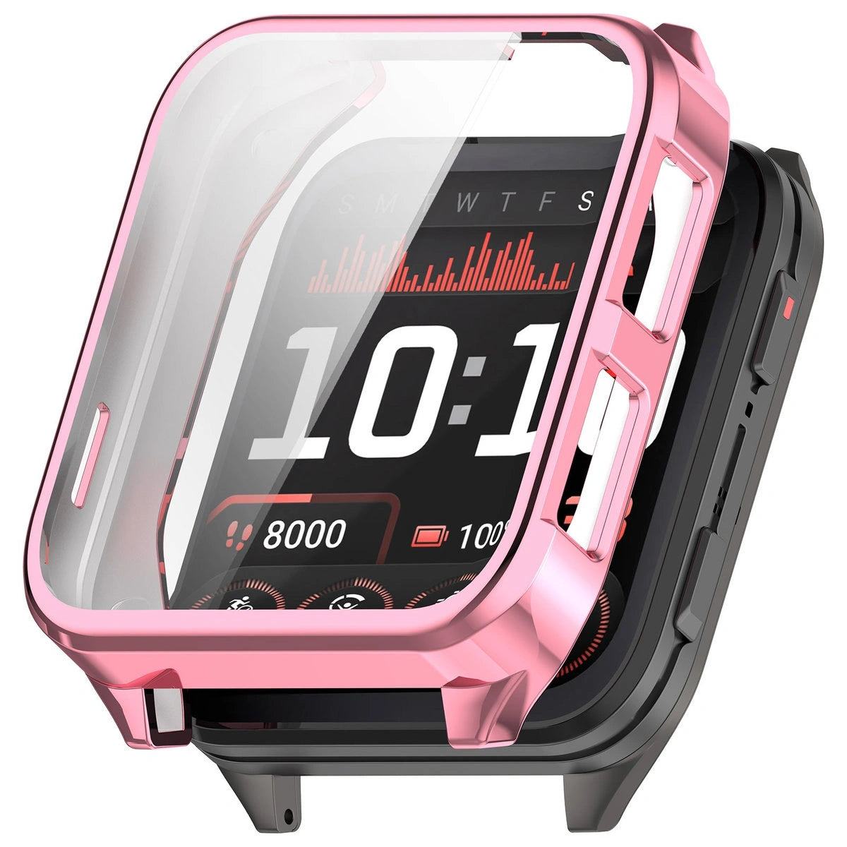 Schutzhülle für Garmin Venu X1, Bizon Case Watch Felipe, Rosa