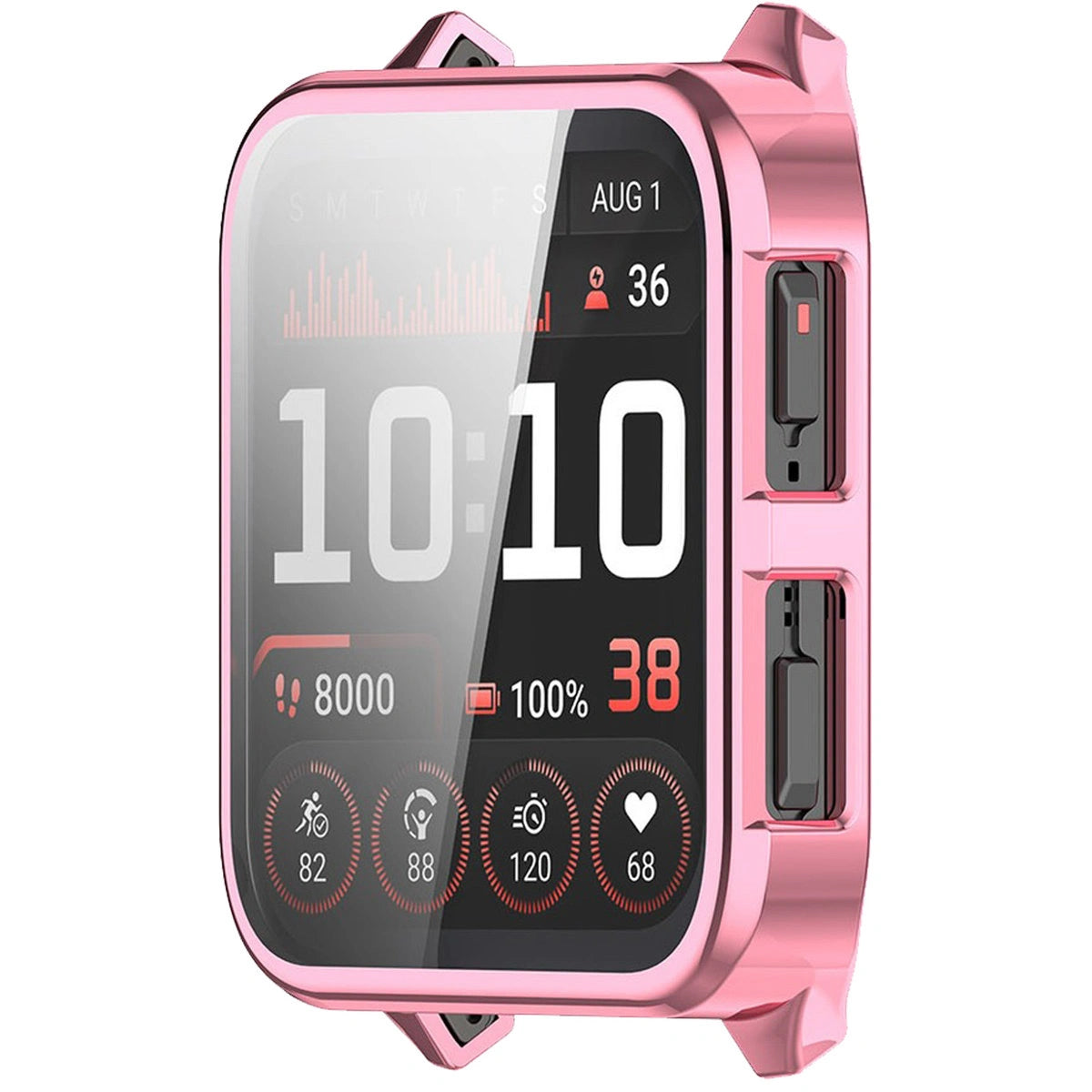 Schutzhülle für Garmin Venu X1, Bizon Case Watch Felipe, Rosa