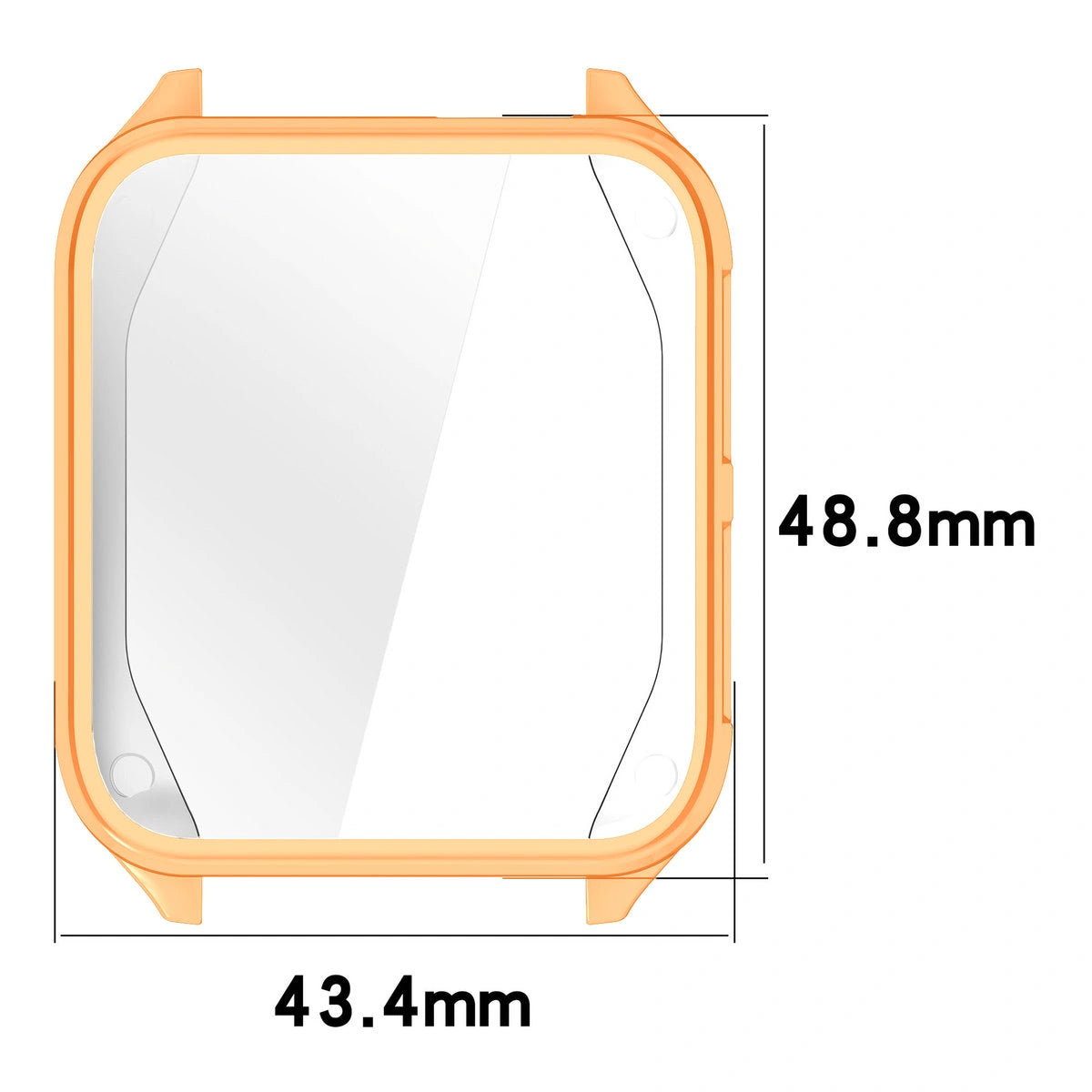 Schutzhülle für Garmin Venu X1, Bizon Case Watch Felipe, Rosegold