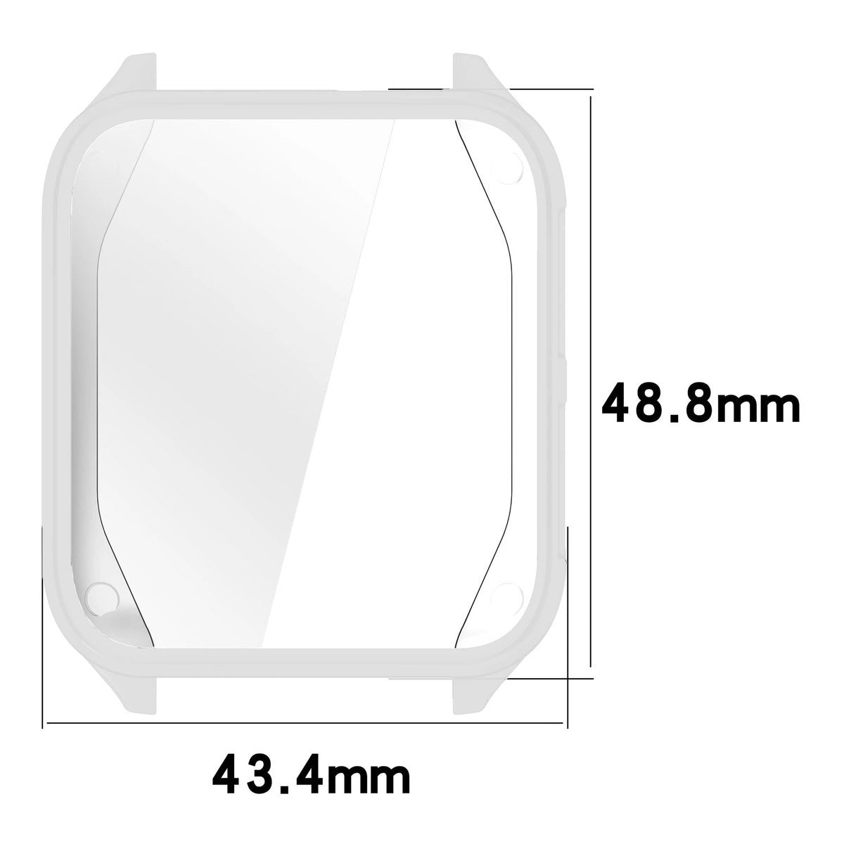 Schutzhülle für Garmin Venu X1, Bizon Case Watch Felipe, Silbern
