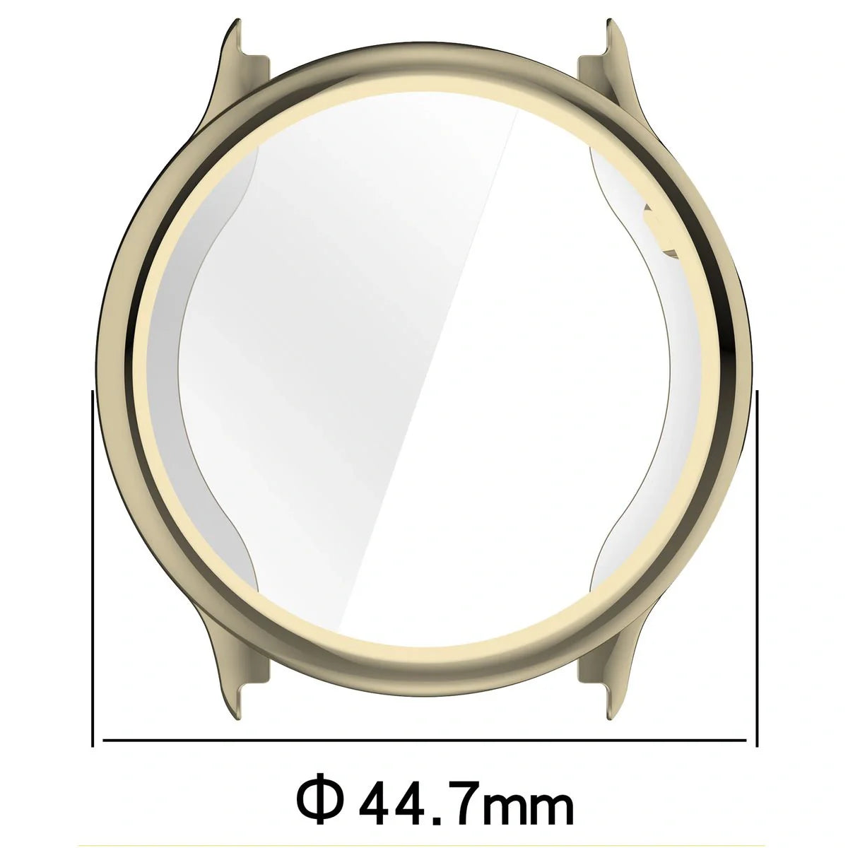 Schutzhülle für Garmin Vivoactive 6, Bizon Case Watch Felipe, Golden