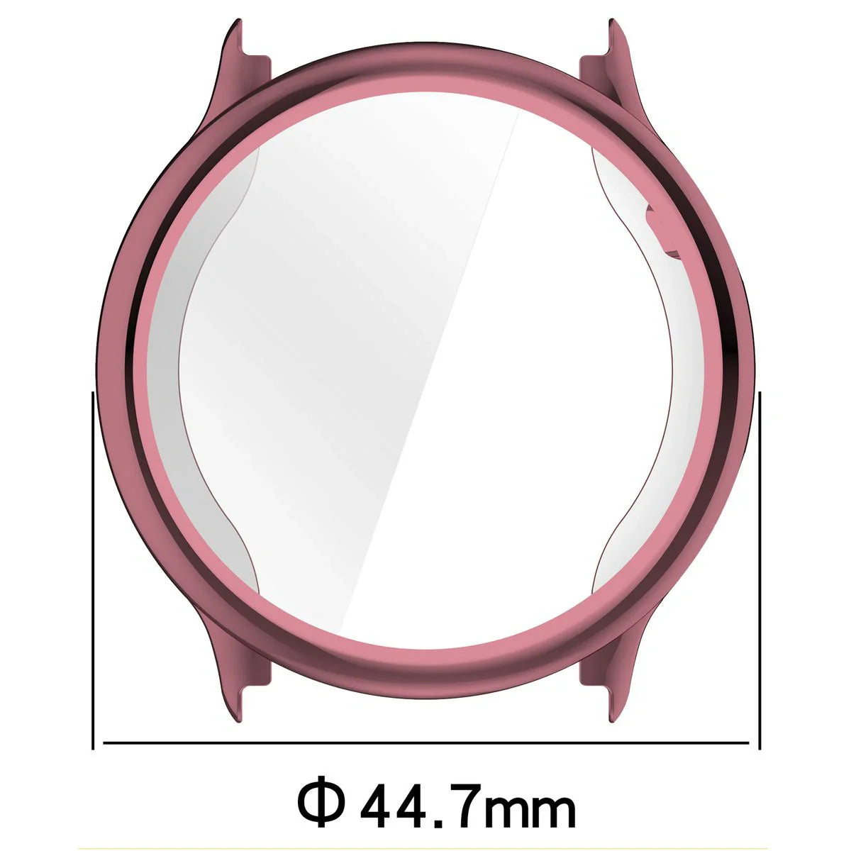 Schutzhülle für Garmin Vivoactive 6, Bizon Case Watch Felipe, Rosa