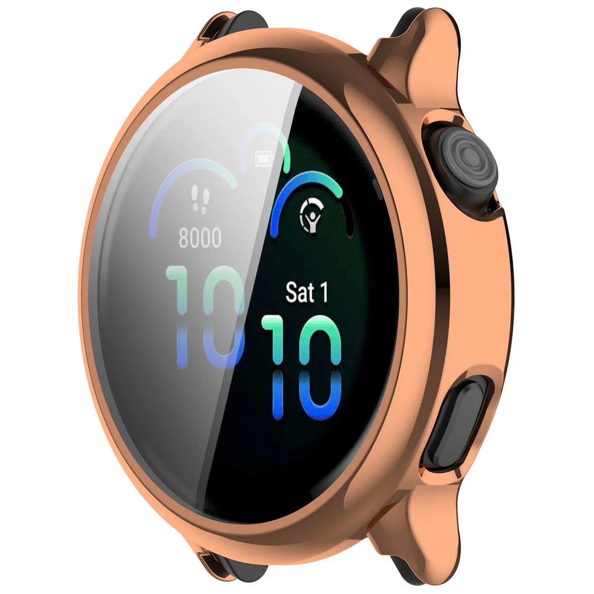 Schutzhülle für Garmin Vivoactive 6, Bizon Case Watch Felipe, Rosegold
