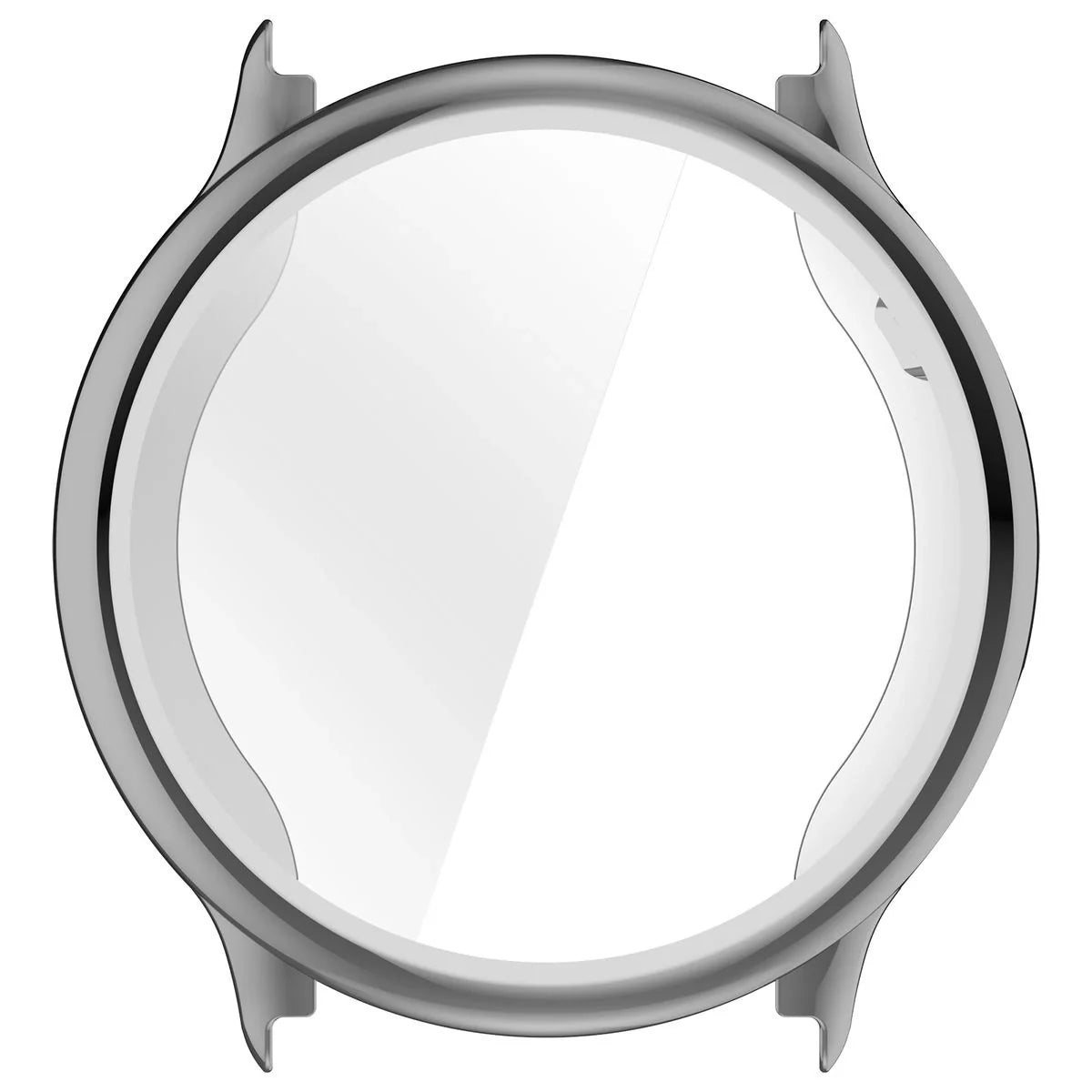 Schutzhülle für Garmin Vivoactive 6, Bizon Case Watch Felipe, Silbern