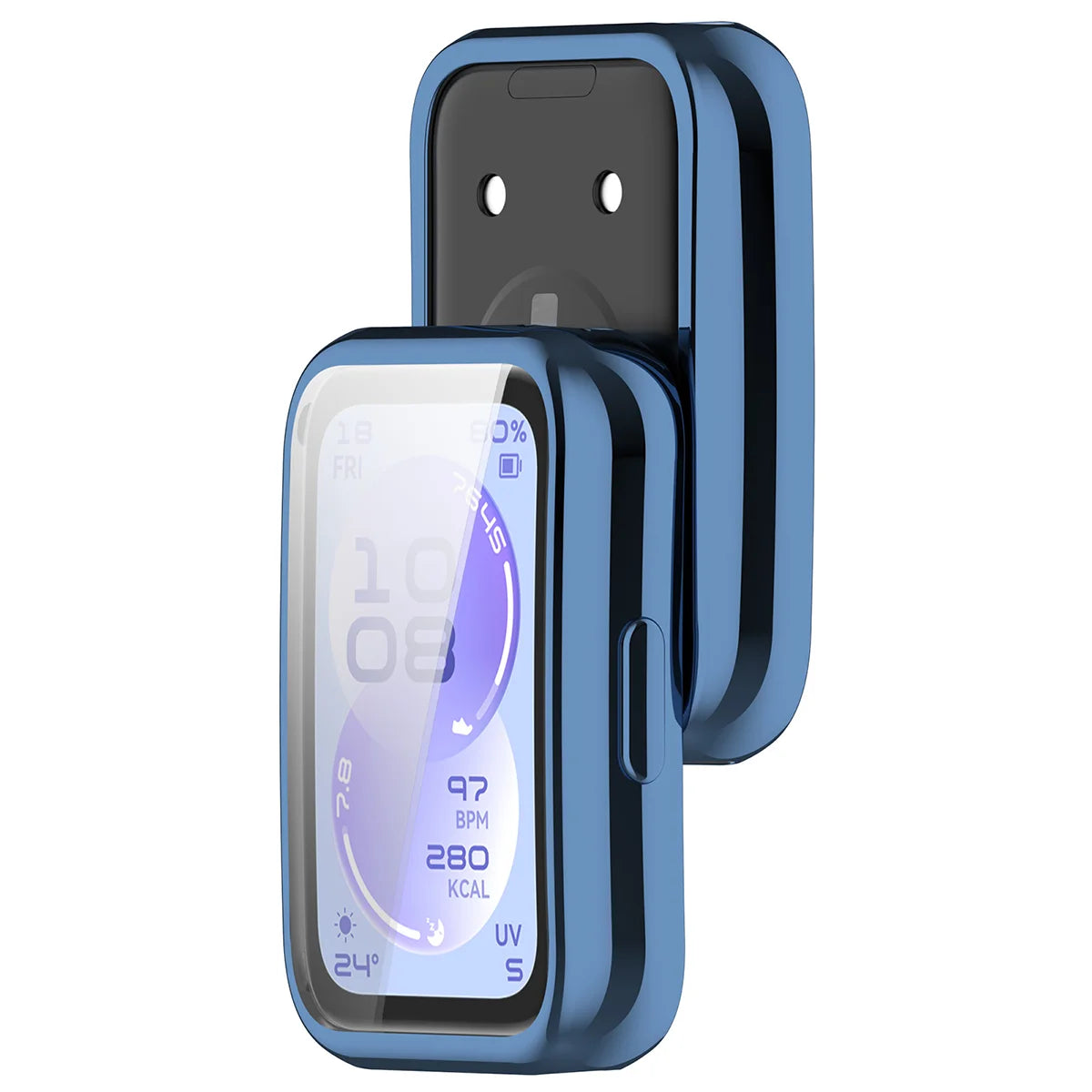 Schutzhülle für Huawei Band 11, Bizon Case Watch Felipe, Blau