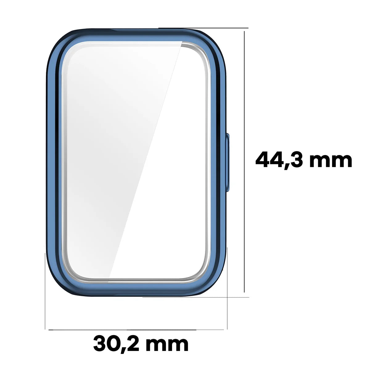 Schutzhülle für Huawei Band 11, Bizon Case Watch Felipe, Blau