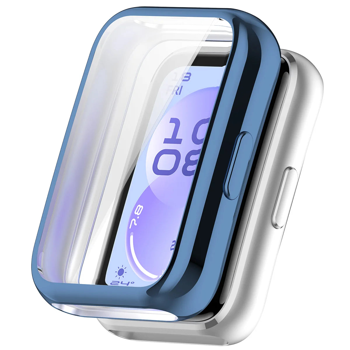 Schutzhülle für Huawei Band 11, Bizon Case Watch Felipe, Blau