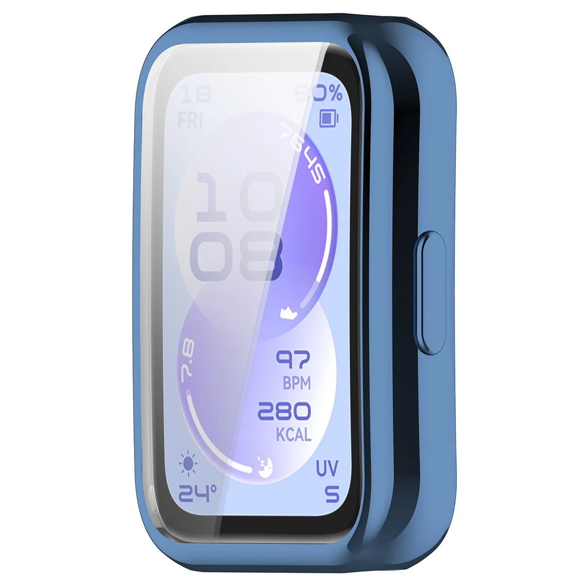 Schutzhülle für Huawei Band 11, Bizon Case Watch Felipe, Blau