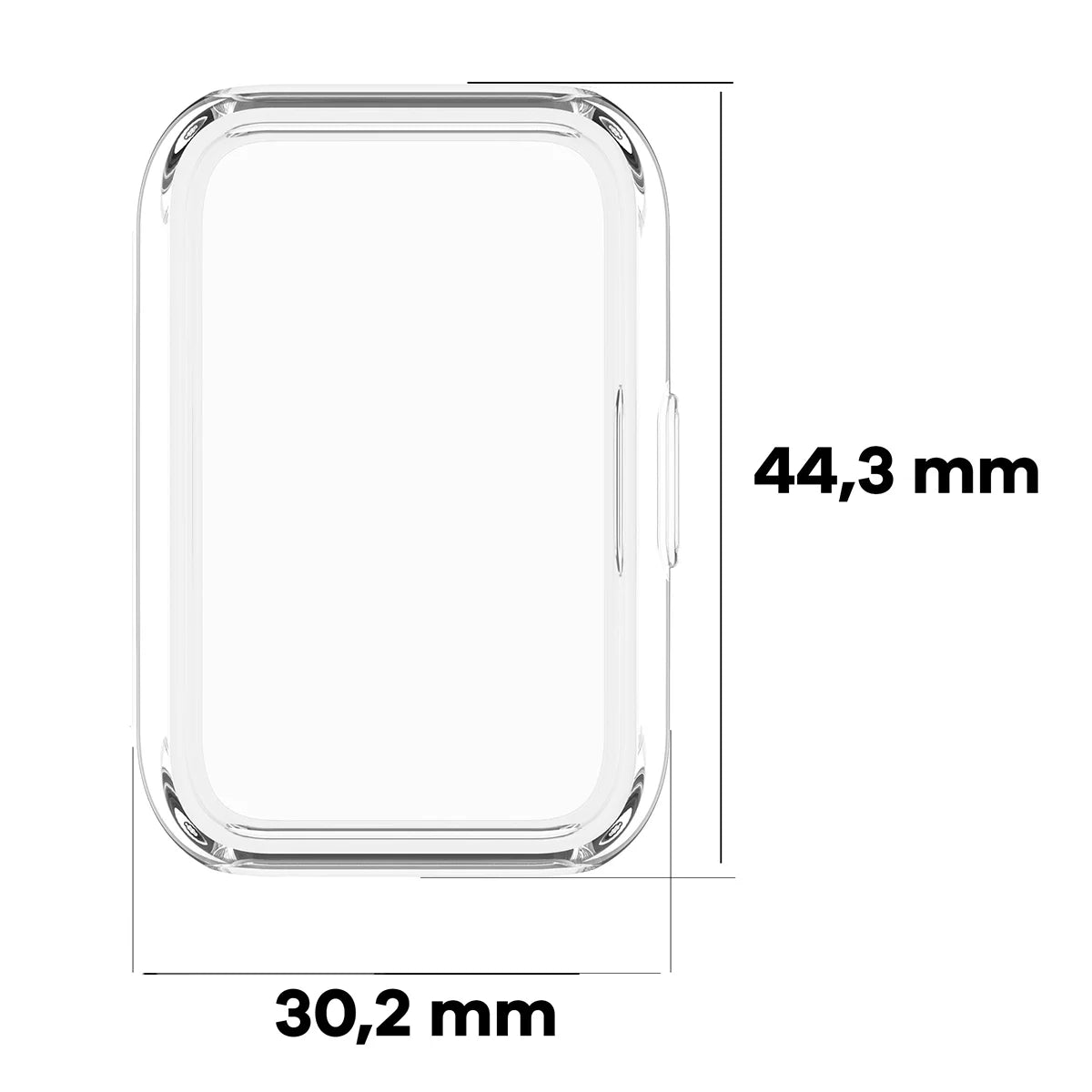 Schutzhülle für Huawei Band 11, Bizon Case Watch Felipe, Transparent