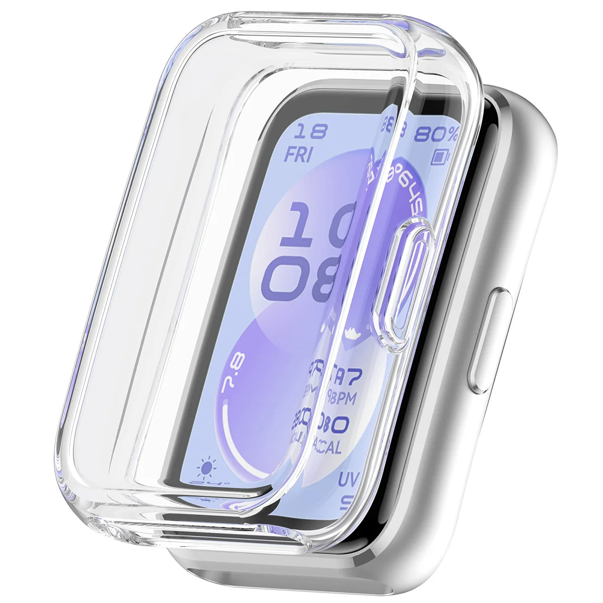 Schutzhülle für Huawei Band 11, Bizon Case Watch Felipe, Transparent