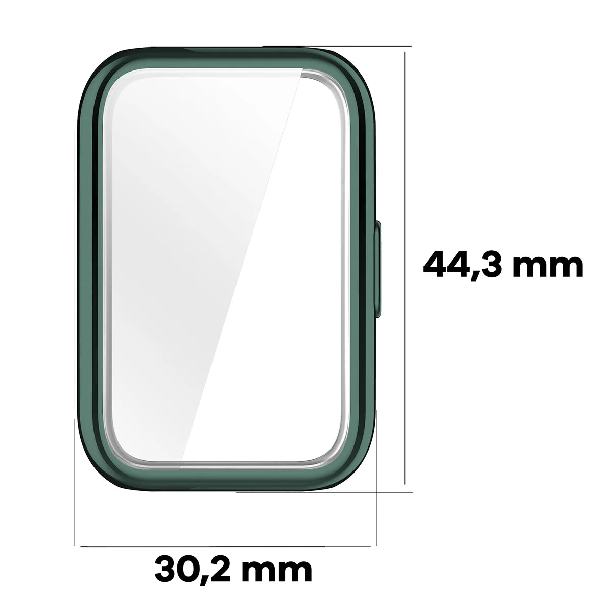 Schutzhülle für Huawei Band 11, Bizon Case Watch Felipe, Grün