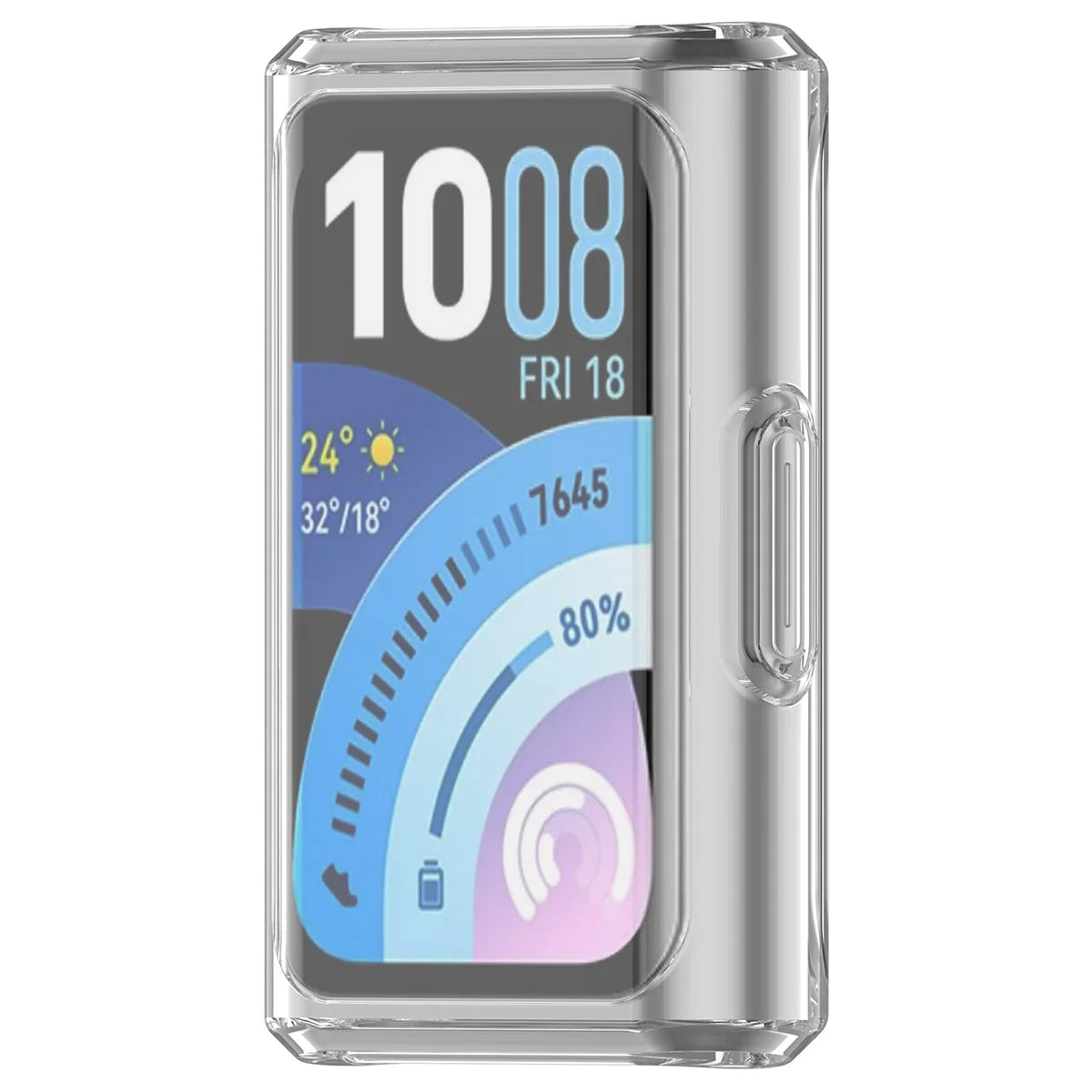 Schutzhülle für Huawei Band 11 Pro, Bizon Case Watch Felipe, Transparent