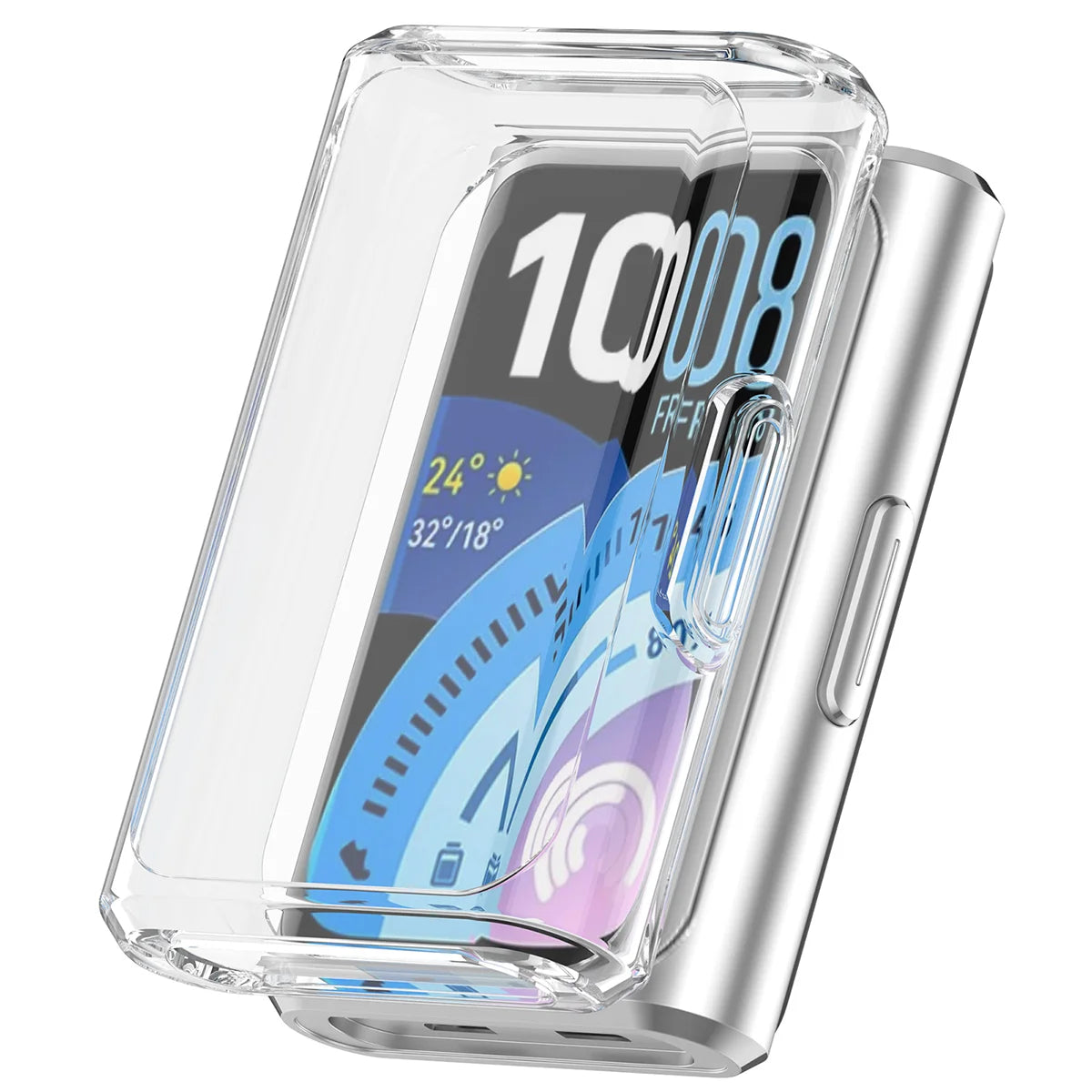Schutzhülle für Huawei Band 11 Pro, Bizon Case Watch Felipe, Transparent