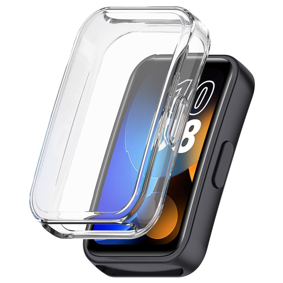 Schutzhülle für Huawei Band 9 / Band 8, Bizon Case Watch Felipe, Transparent