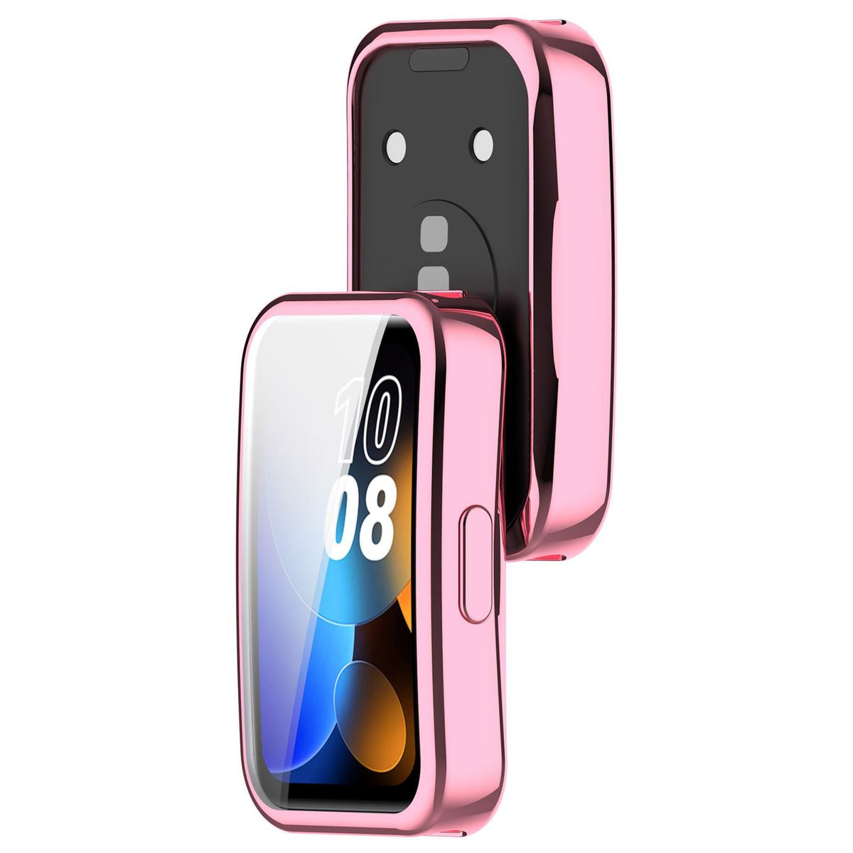 Schutzhülle für Huawei Band 9 / Band 8, Bizon Case Watch Felipe, Rosa